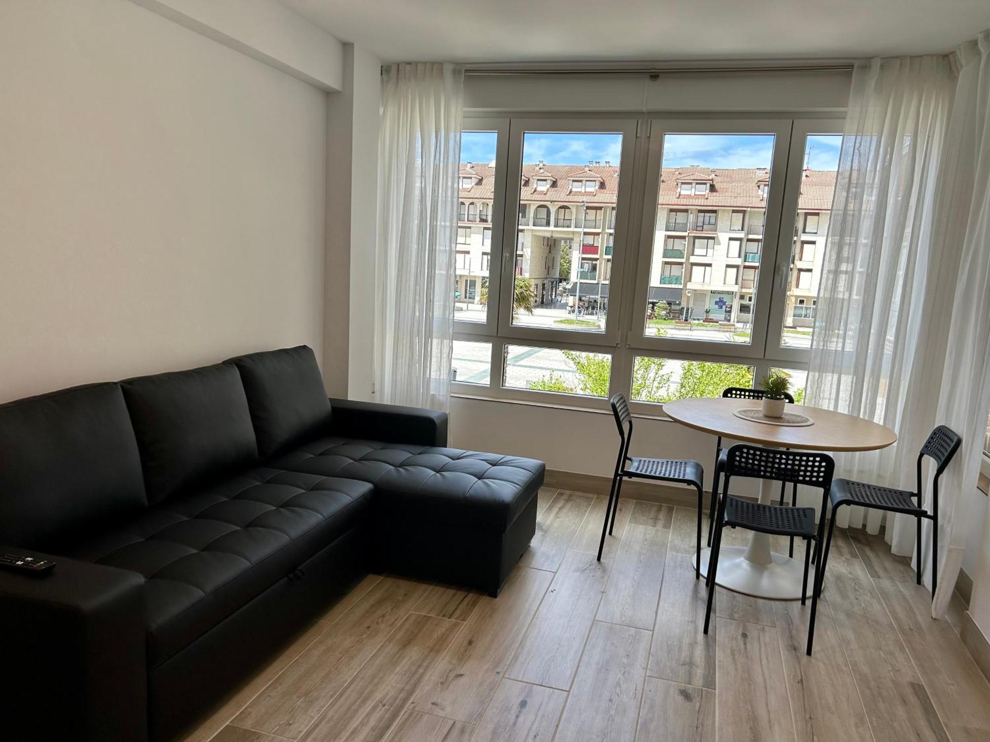 Apartamento Plaza De La Villa Playa Trengandin โนฮา ภายนอก รูปภาพ