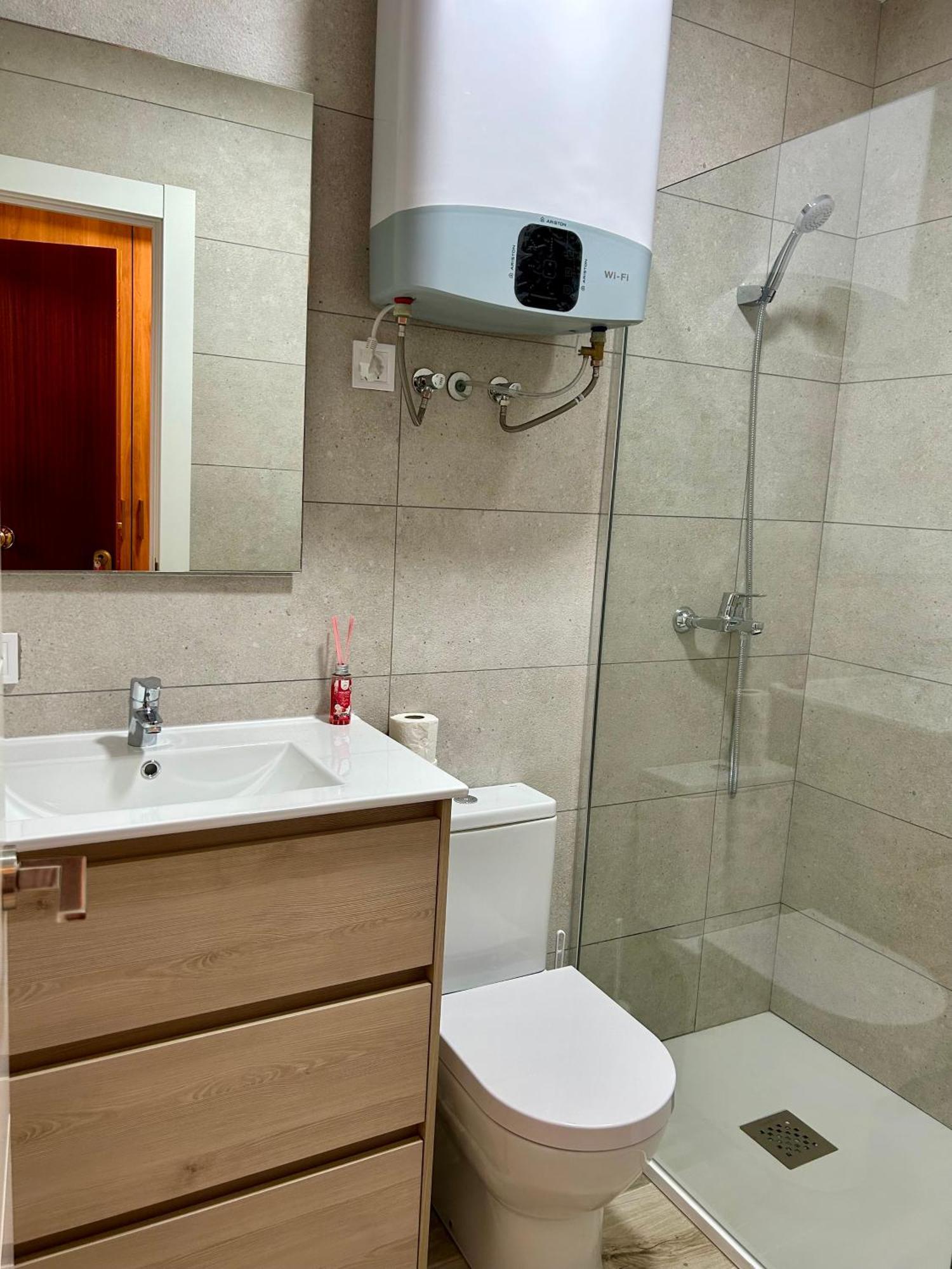 Apartamento Plaza De La Villa Playa Trengandin โนฮา ภายนอก รูปภาพ