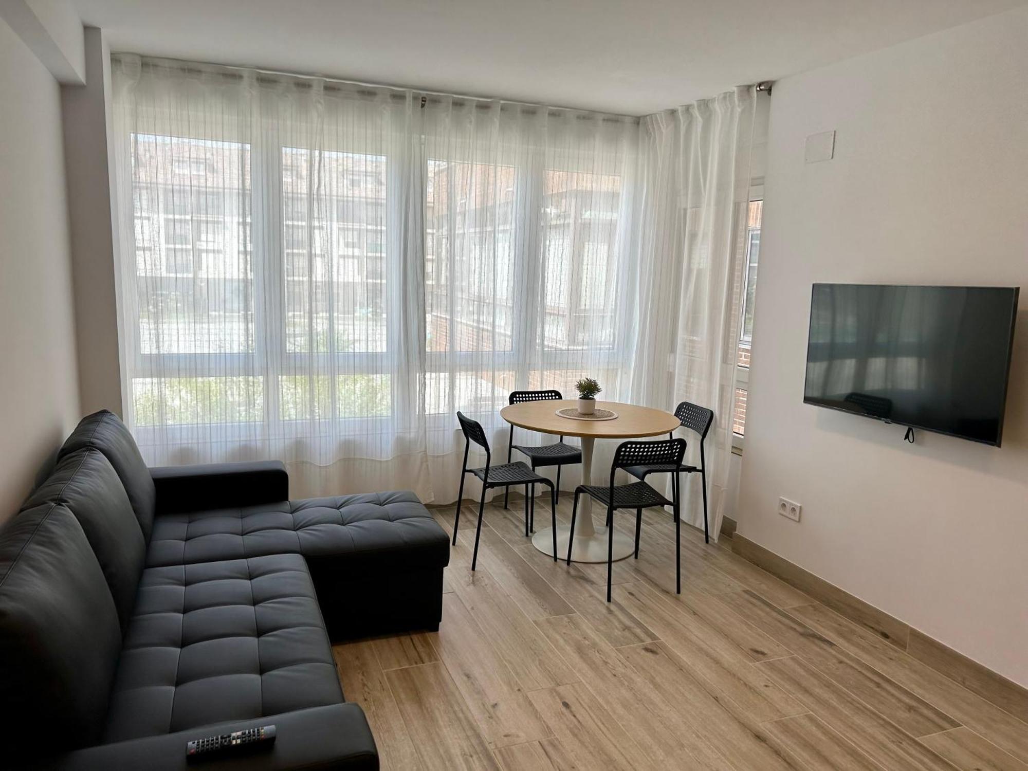 Apartamento Plaza De La Villa Playa Trengandin โนฮา ภายนอก รูปภาพ